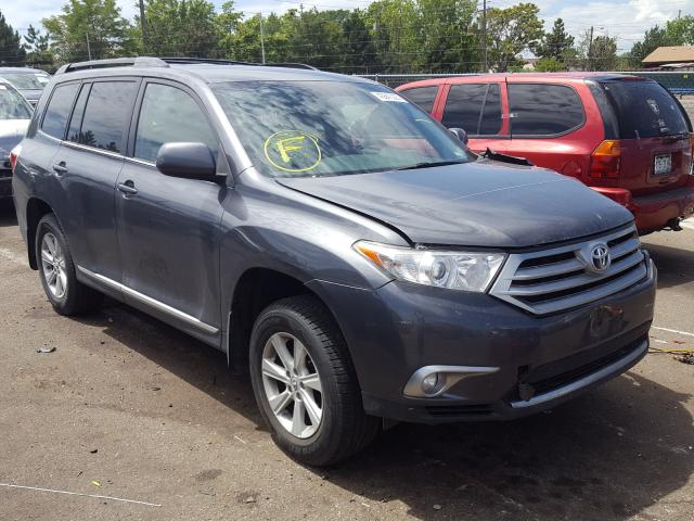 TOYOTA HIGHLANDER 2013 5tdbk3eh5ds265390