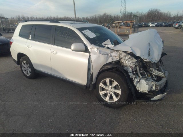 TOYOTA HIGHLANDER 2013 5tdbk3eh5ds270556