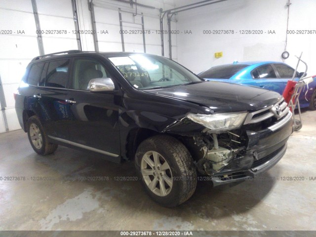 TOYOTA HIGHLANDER 2013 5tdbk3eh5ds273229