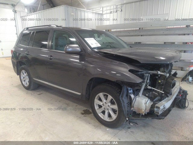 TOYOTA HIGHLANDER 2013 5tdbk3eh5ds279211