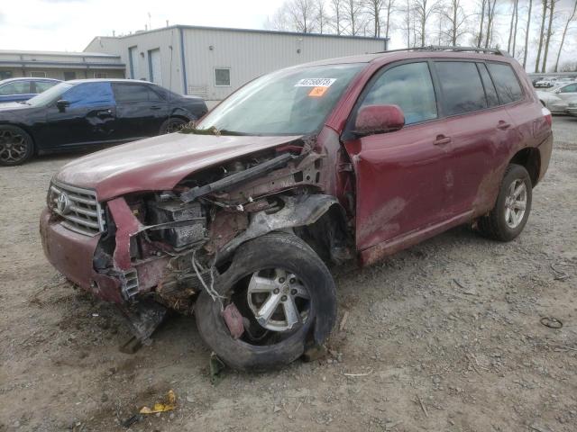 TOYOTA HIGHLANDER 2010 5tdbk3eh6as001364