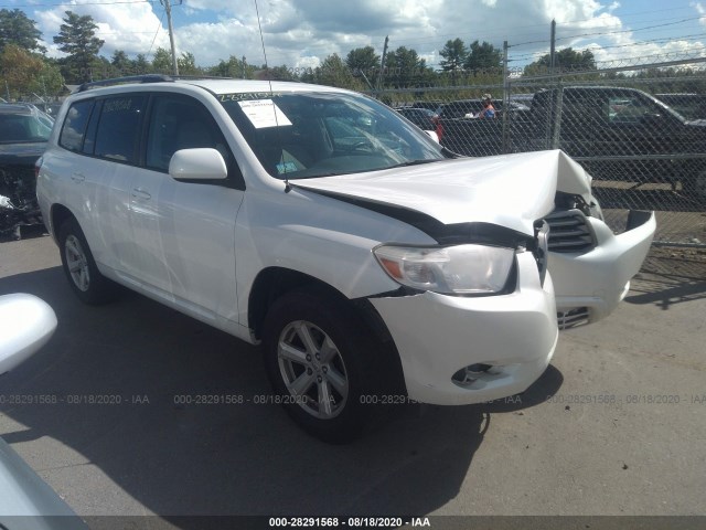 TOYOTA HIGHLANDER 2010 5tdbk3eh6as007293