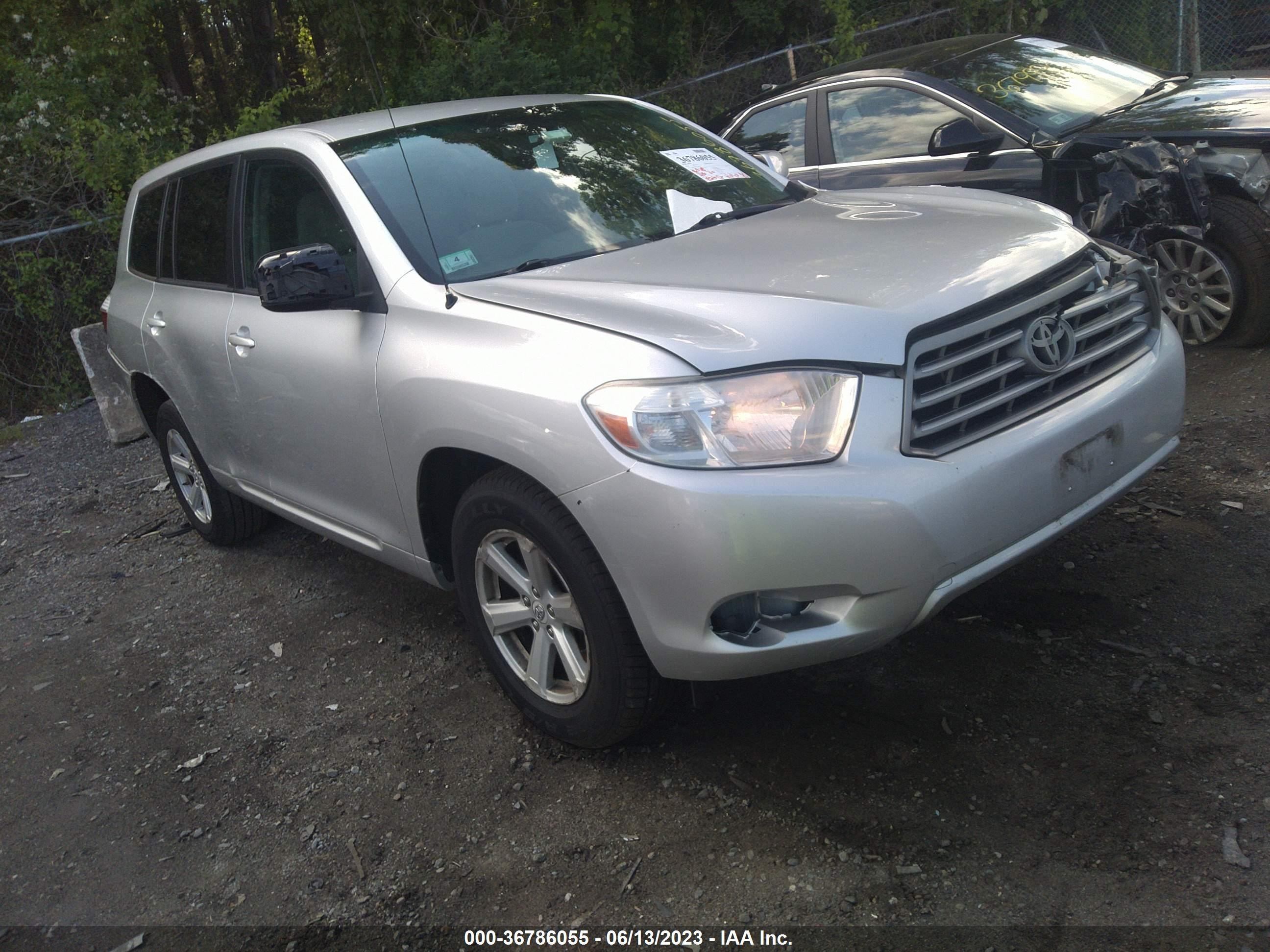 TOYOTA HIGHLANDER 2010 5tdbk3eh6as010792