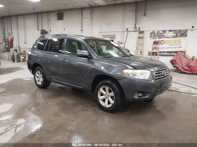 TOYOTA HIGHLANDER 2010 5tdbk3eh6as017306