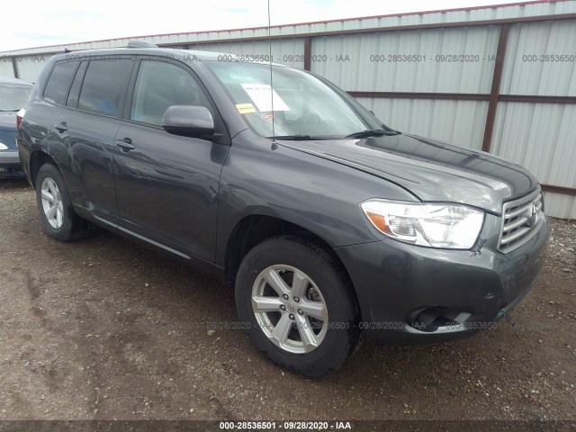 TOYOTA HIGHLANDER 2010 5tdbk3eh6as027446