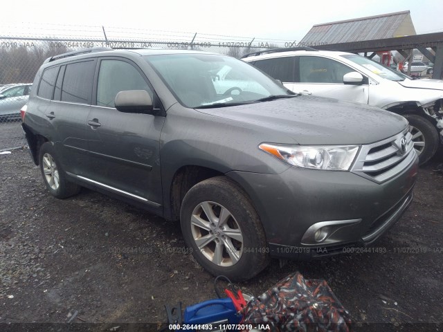 TOYOTA HIGHLANDER 2011 5tdbk3eh6bs041848