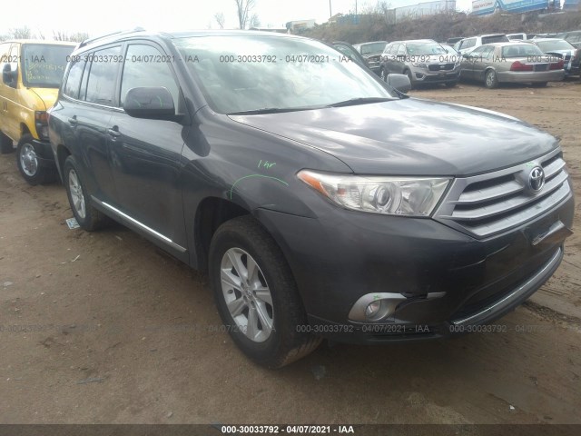 TOYOTA HIGHLANDER 2011 5tdbk3eh6bs042207