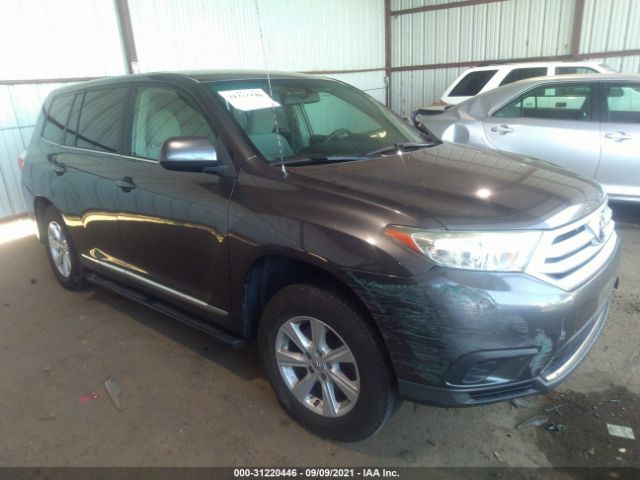 TOYOTA HIGHLANDER 2011 5tdbk3eh6bs052736