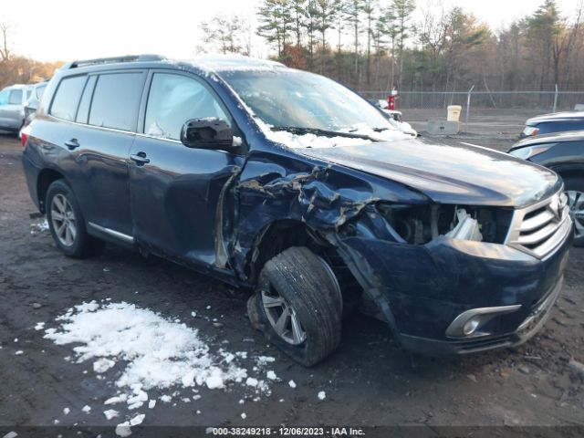 TOYOTA HIGHLANDER 2011 5tdbk3eh6bs053904