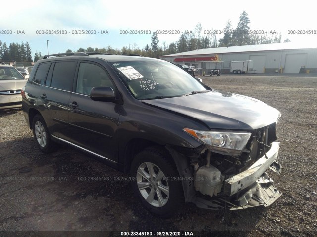 TOYOTA HIGHLANDER 2011 5tdbk3eh6bs057547