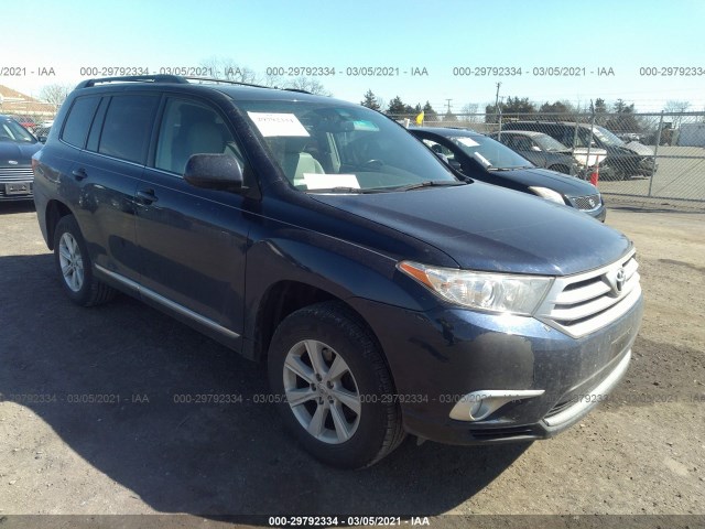 TOYOTA HIGHLANDER 2011 5tdbk3eh6bs057886