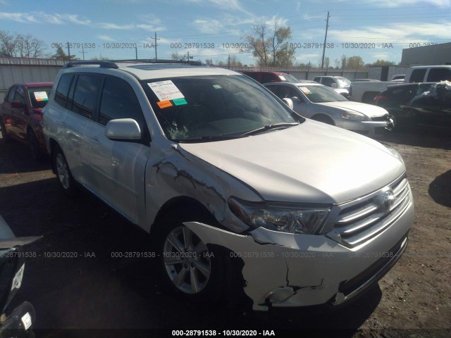 TOYOTA HIGHLANDER 2011 5tdbk3eh6bs060416