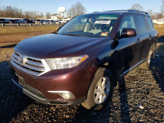 TOYOTA HIGHLANDER 2011 5tdbk3eh6bs061940