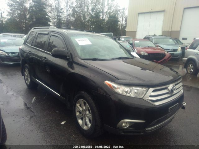 TOYOTA HIGHLANDER 2011 5tdbk3eh6bs064451