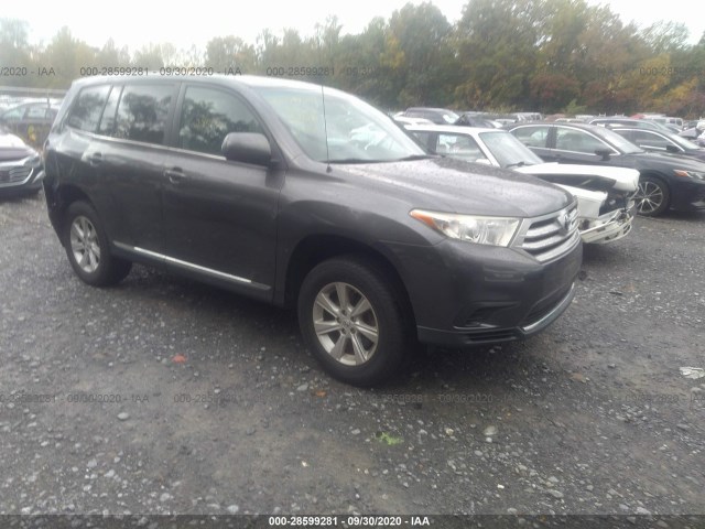 TOYOTA HIGHLANDER 2011 5tdbk3eh6bs067883