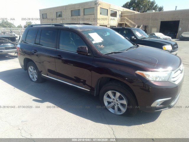 TOYOTA HIGHLANDER 2011 5tdbk3eh6bs072016