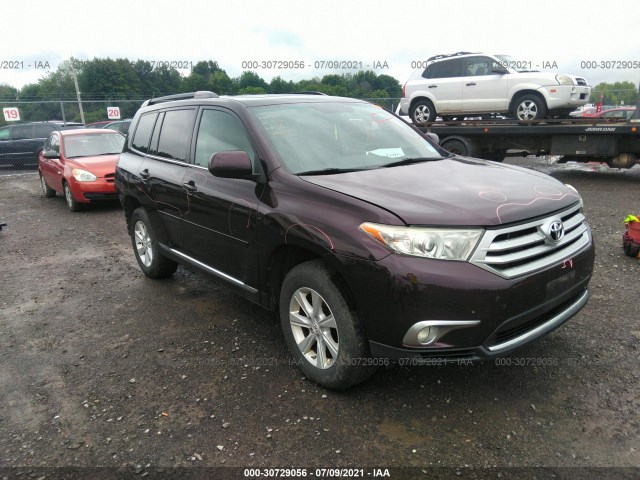 TOYOTA HIGHLANDER 2011 5tdbk3eh6bs072369