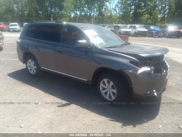 TOYOTA HIGHLANDER 2011 5tdbk3eh6bs090631