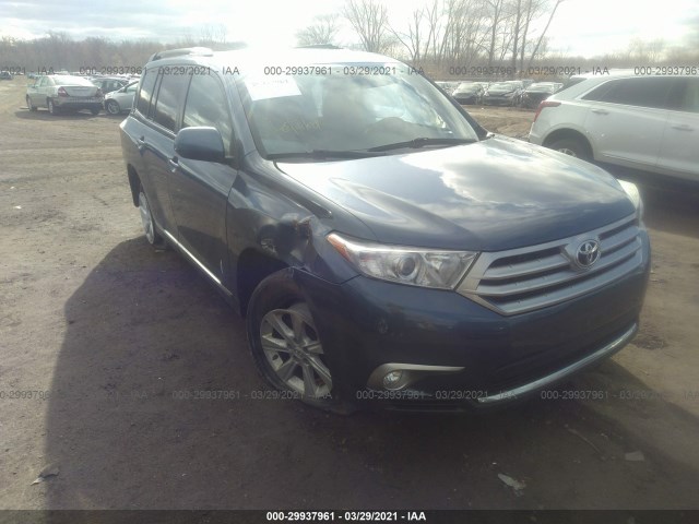 TOYOTA HIGHLANDER 2011 5tdbk3eh6bs091956