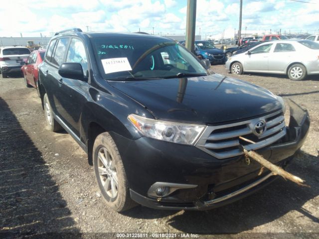 TOYOTA HIGHLANDER 2011 5tdbk3eh6bs092363