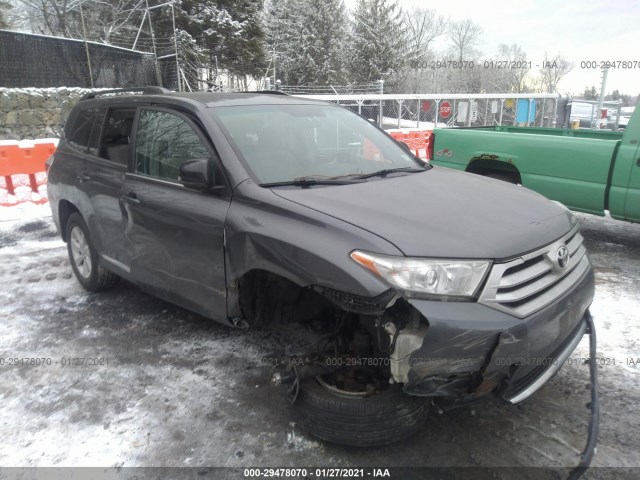 TOYOTA HIGHLANDER 2012 5tdbk3eh6cs099492