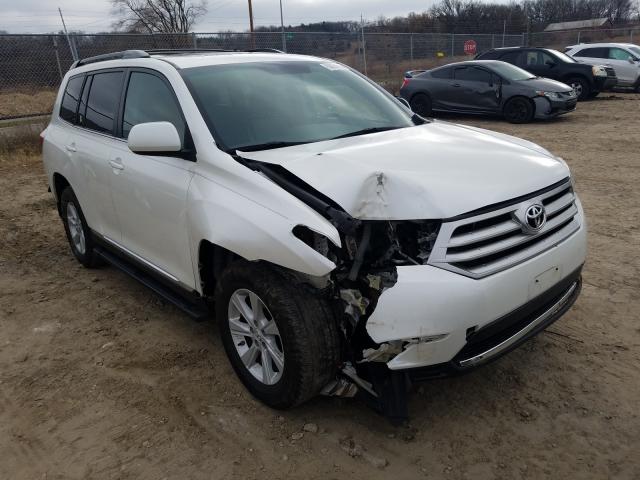 TOYOTA HIGHLANDER 2012 5tdbk3eh6cs105596