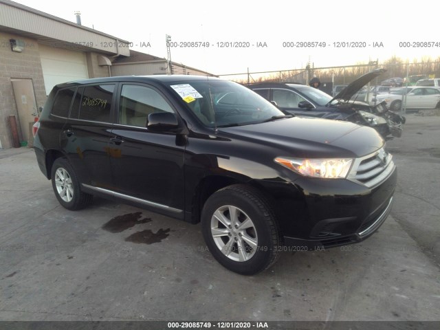 TOYOTA HIGHLANDER 2012 5tdbk3eh6cs115755