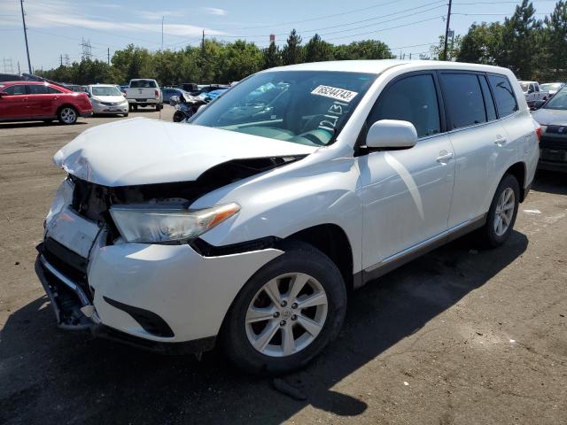 TOYOTA HIGHLANDER 2012 5tdbk3eh6cs129784