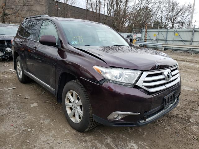 TOYOTA HIGHLANDER 2012 5tdbk3eh6cs131146