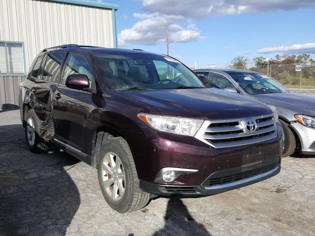 TOYOTA HIGHLANDER 2012 5tdbk3eh6cs132961