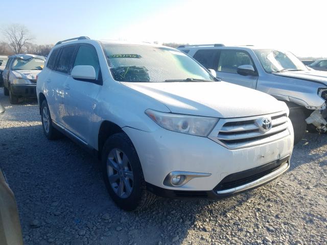 TOYOTA HIGHLANDER 2012 5tdbk3eh6cs146052