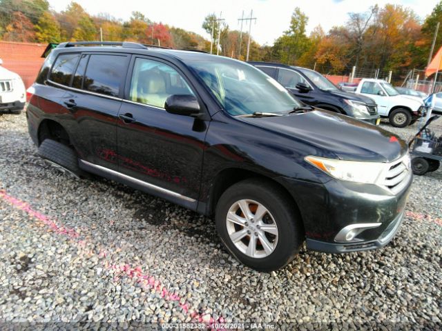 TOYOTA HIGHLANDER 2012 5tdbk3eh6cs146388