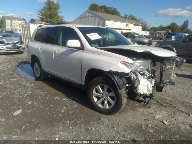 TOYOTA HIGHLANDER 2012 5tdbk3eh6cs147864