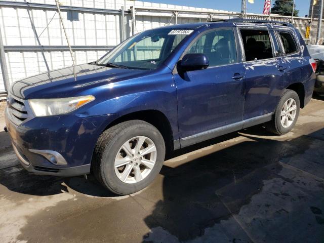 TOYOTA HIGHLANDER 2012 5tdbk3eh6cs151221