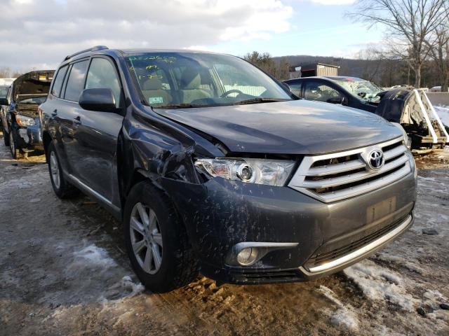 TOYOTA HIGHLANDER 2012 5tdbk3eh6cs151297