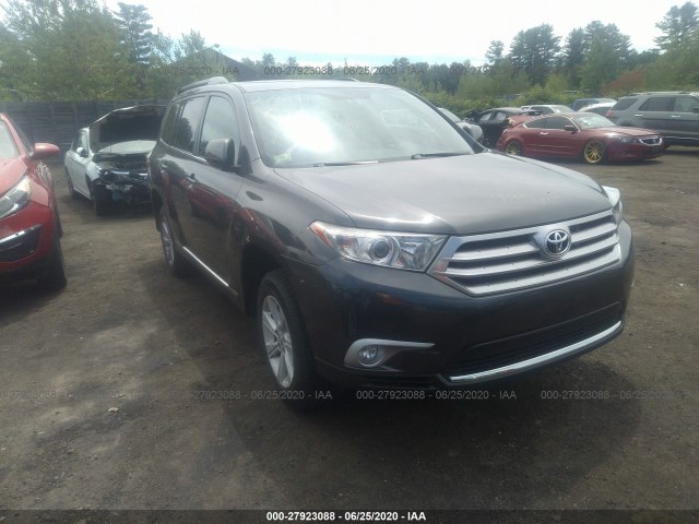 TOYOTA HIGHLANDER 2012 5tdbk3eh6cs159058