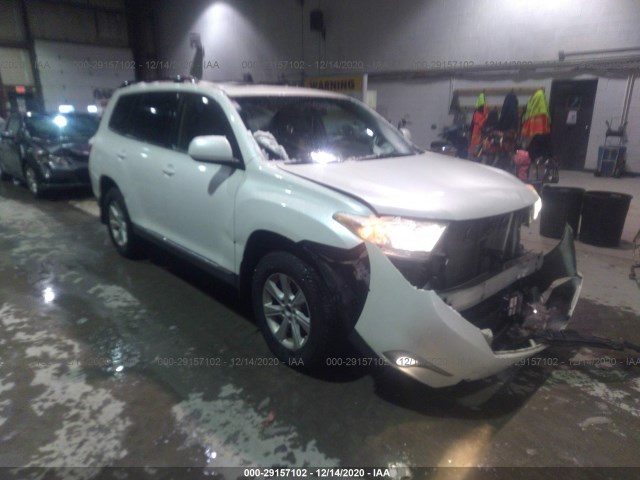 TOYOTA HIGHLANDER 2012 5tdbk3eh6cs162204