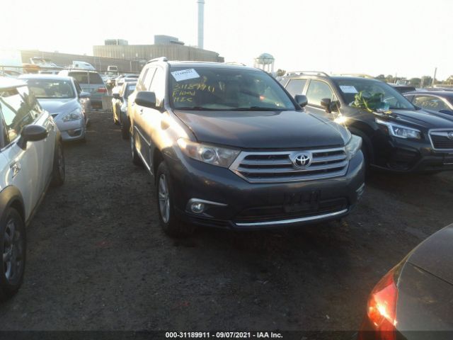 TOYOTA HIGHLANDER 2012 5tdbk3eh6cs173347