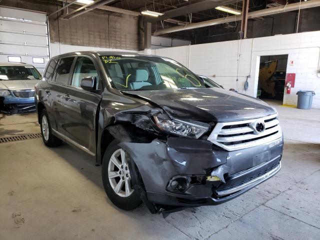 TOYOTA HIGHLANDER 2013 5tdbk3eh6ds177934