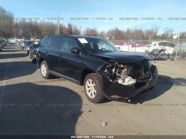 TOYOTA HIGHLANDER 2013 5tdbk3eh6ds183989