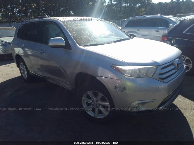 TOYOTA HIGHLANDER 2013 5tdbk3eh6ds184432