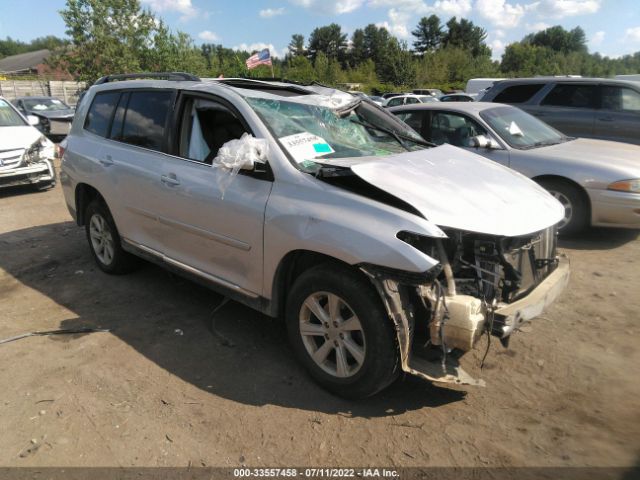 TOYOTA HIGHLANDER 2013 5tdbk3eh6ds185130