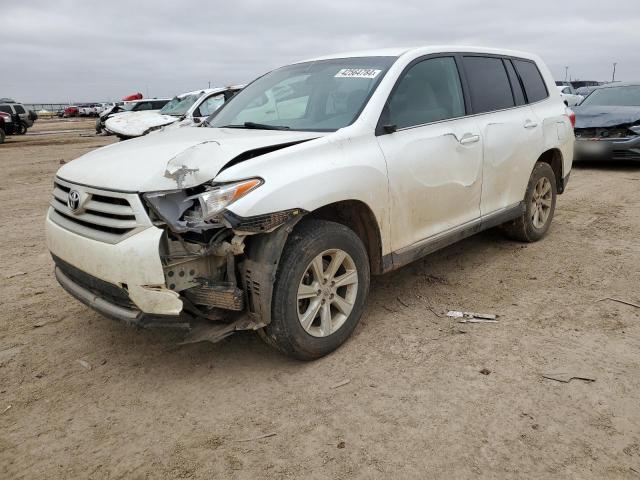 TOYOTA HIGHLANDER 2013 5tdbk3eh6ds186598