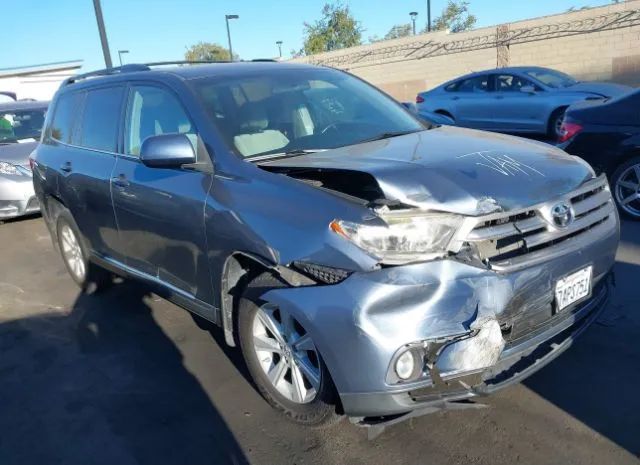 TOYOTA HIGHLANDER 2013 5tdbk3eh6ds186729