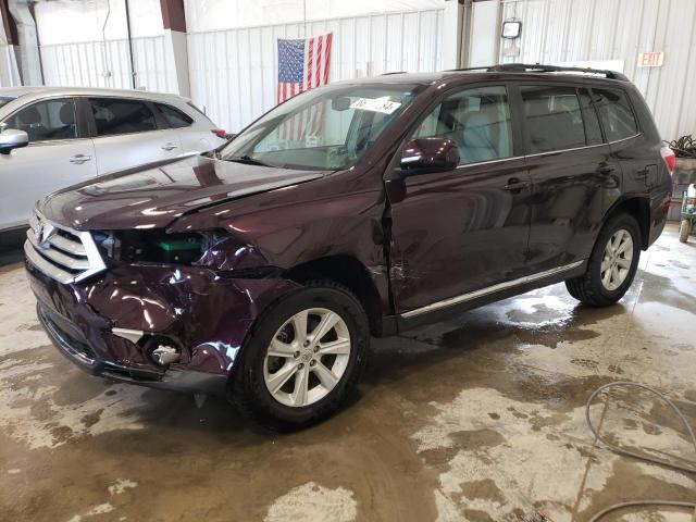 TOYOTA HIGHLANDER 2013 5tdbk3eh6ds193292