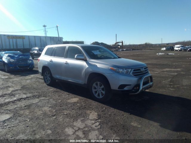 TOYOTA HIGHLANDER 2013 5tdbk3eh6ds200595