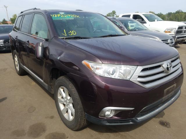 TOYOTA HIGHLANDER 2013 5tdbk3eh6ds209071