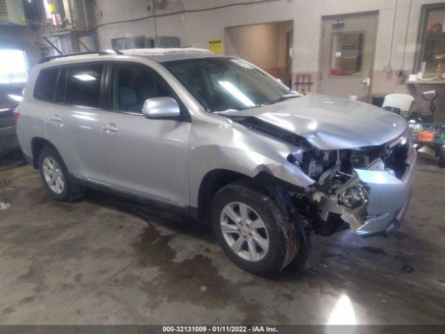 TOYOTA HIGHLANDER 2013 5tdbk3eh6ds209183