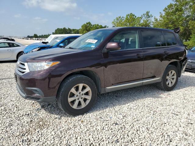 TOYOTA HIGHLANDER 2013 5tdbk3eh6ds211595