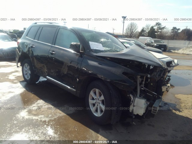 TOYOTA HIGHLANDER 2013 5tdbk3eh6ds212746